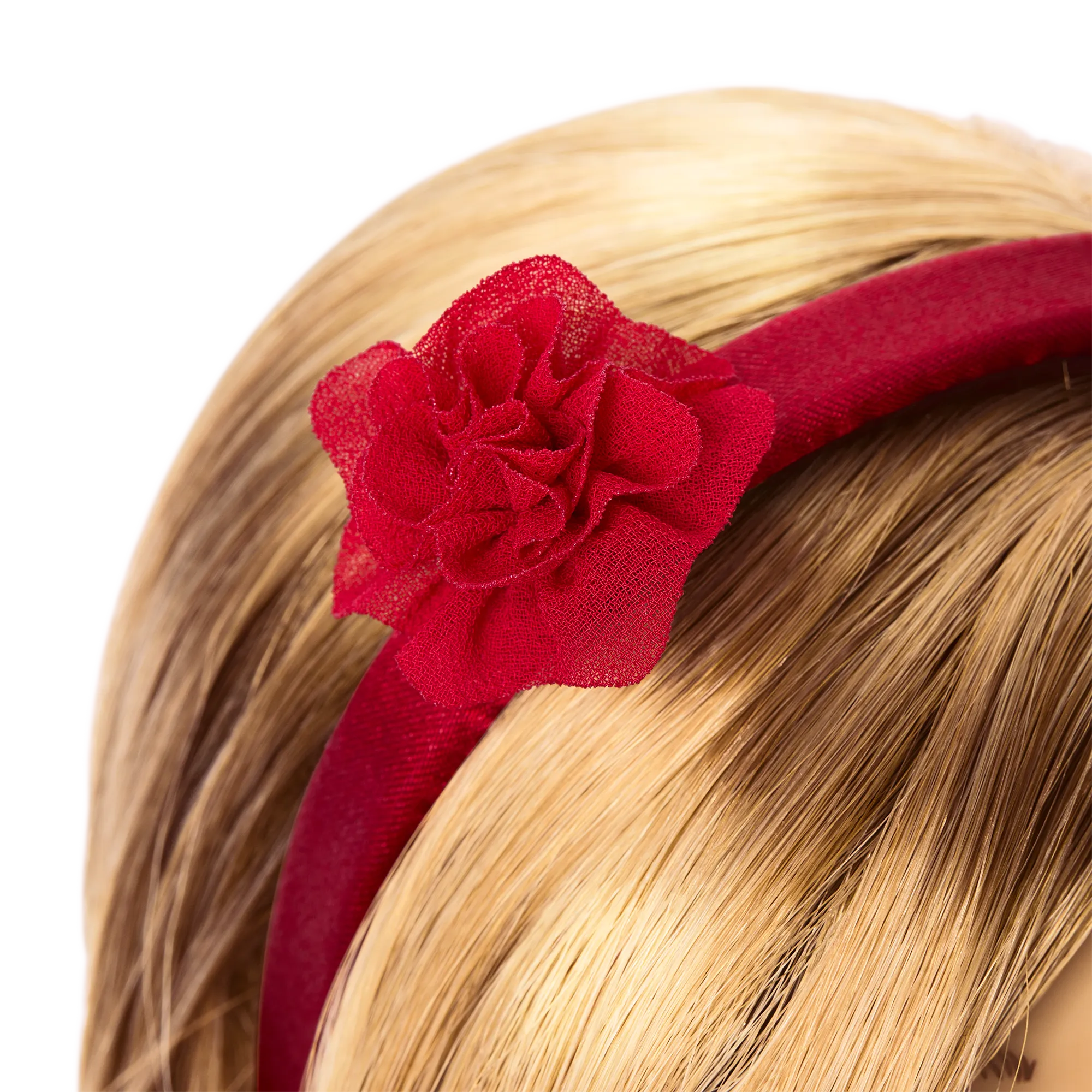 American Girl® x Janie and Jack Holly-Red Party Dress for 18-inch Dolls