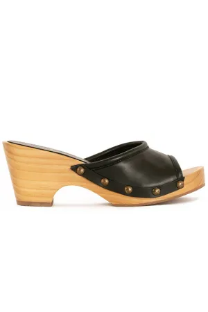 Black Beatrice Clog