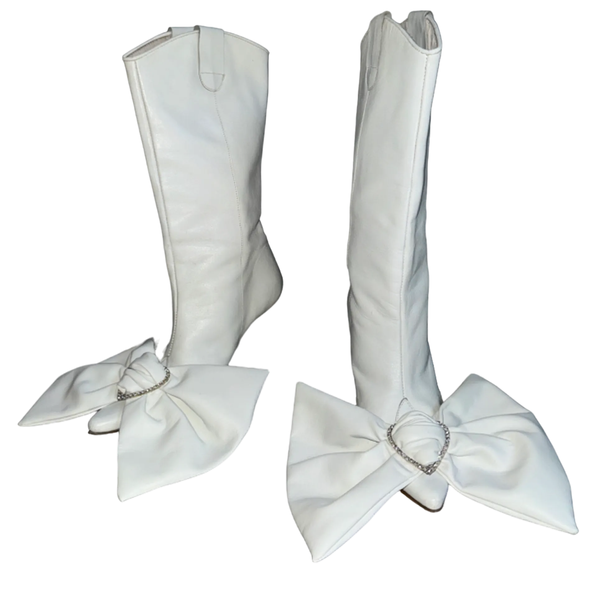 Bow Boots 1 — White