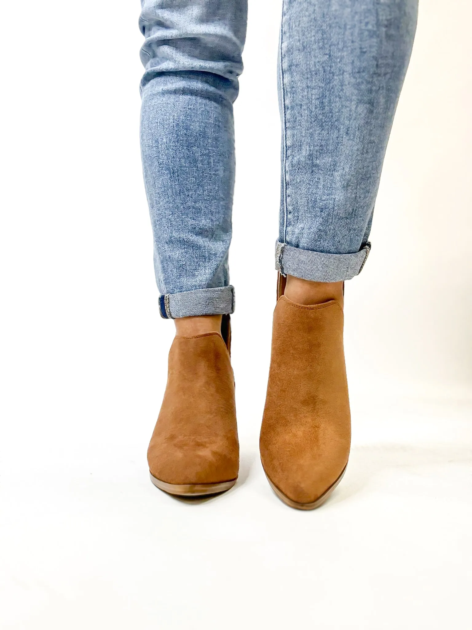 Corky's Tobacco Faux Suede Sassy Pants Boots FINAL SALE