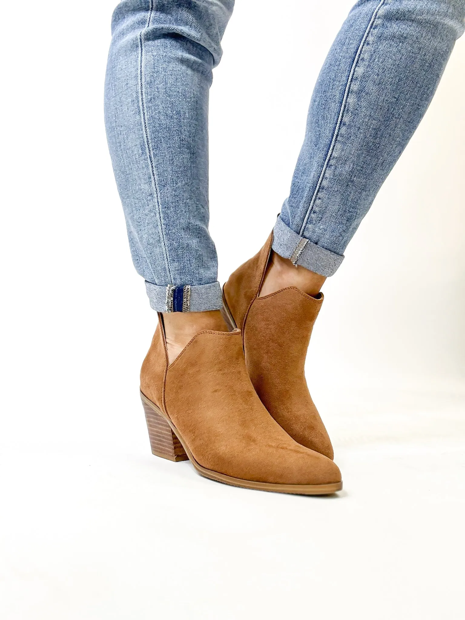 Corky's Tobacco Faux Suede Sassy Pants Boots FINAL SALE