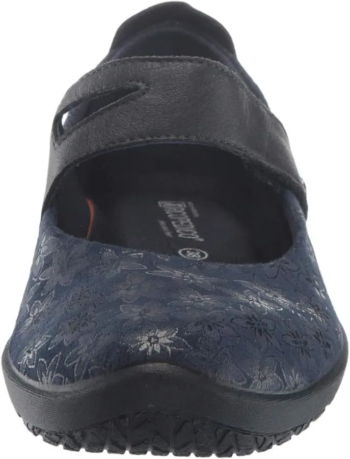Cosmo Arcopedico ballet flats, Navy Agatha