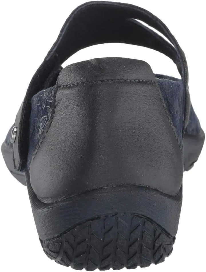 Cosmo Arcopedico ballet flats, Navy Agatha