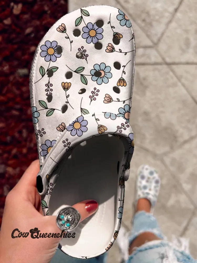 Flower Clogs