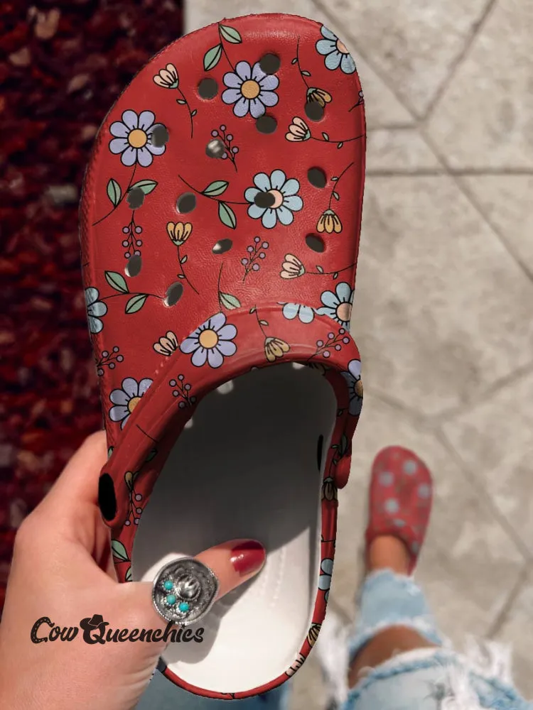 Flower Clogs