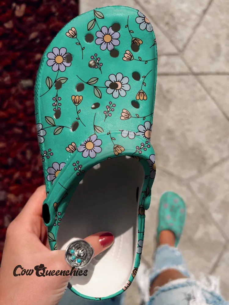 Flower Clogs