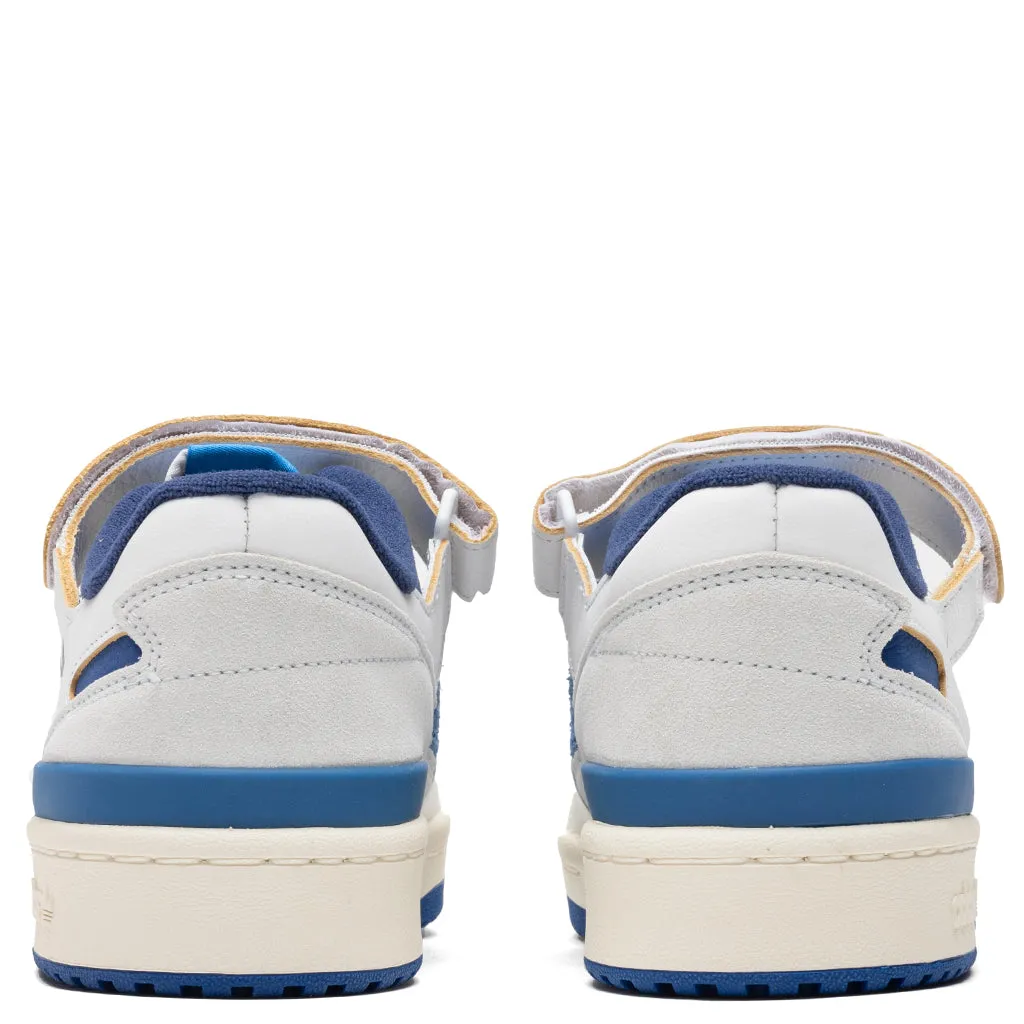 Forum 84 Low Blue Thread - White/Royal Blue
