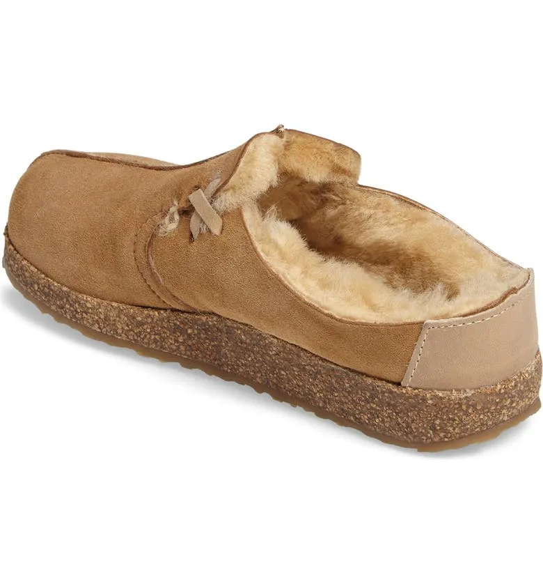 Haflinger Women's Saskatchewan Slippers- Tan