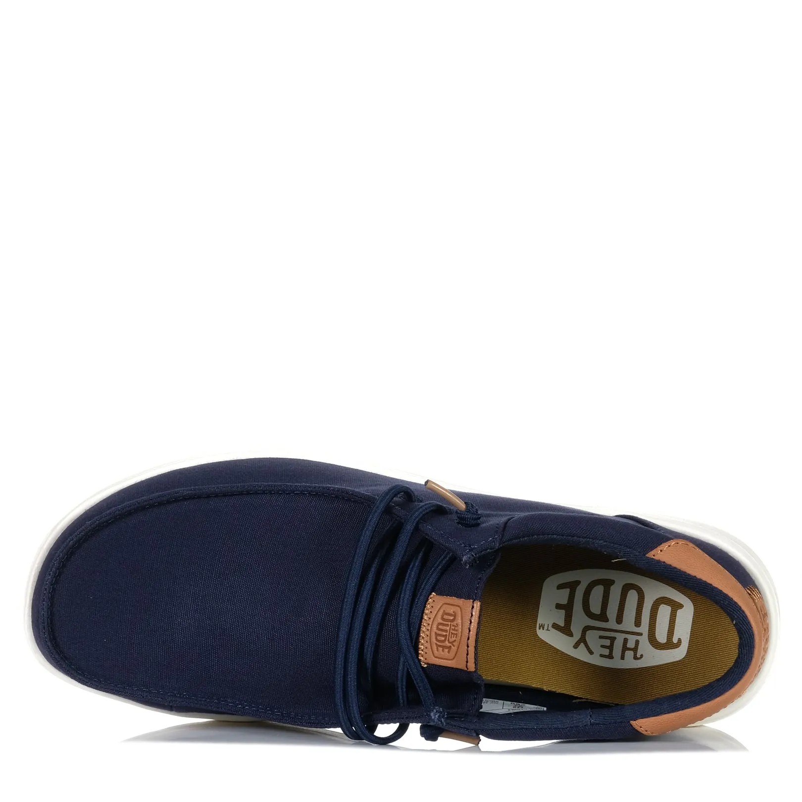 Hey Dude Mens Paul Canvas Navy Blazer