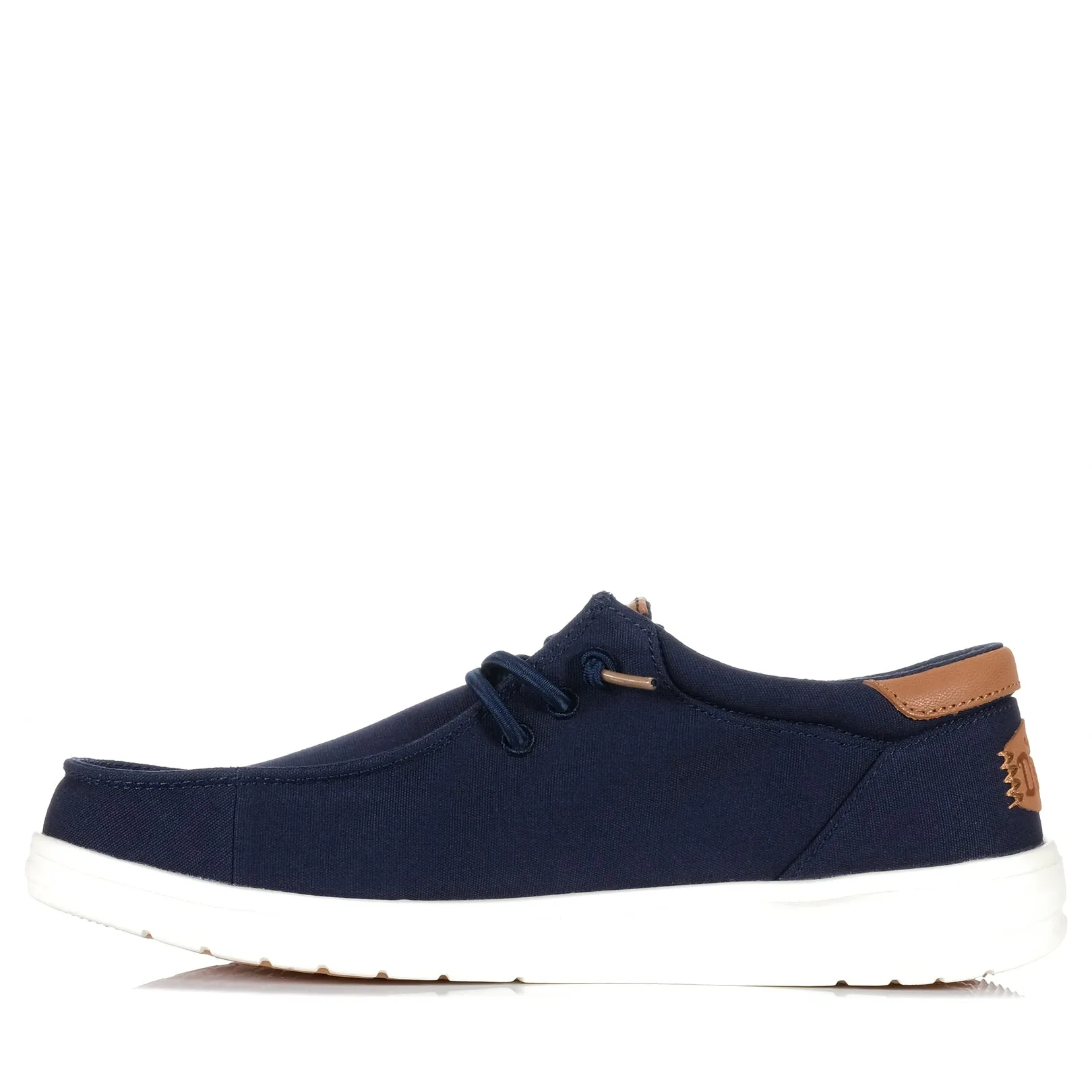 Hey Dude Mens Paul Canvas Navy Blazer