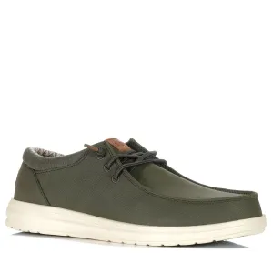 Hey Dude Mens Paul Classic Olive