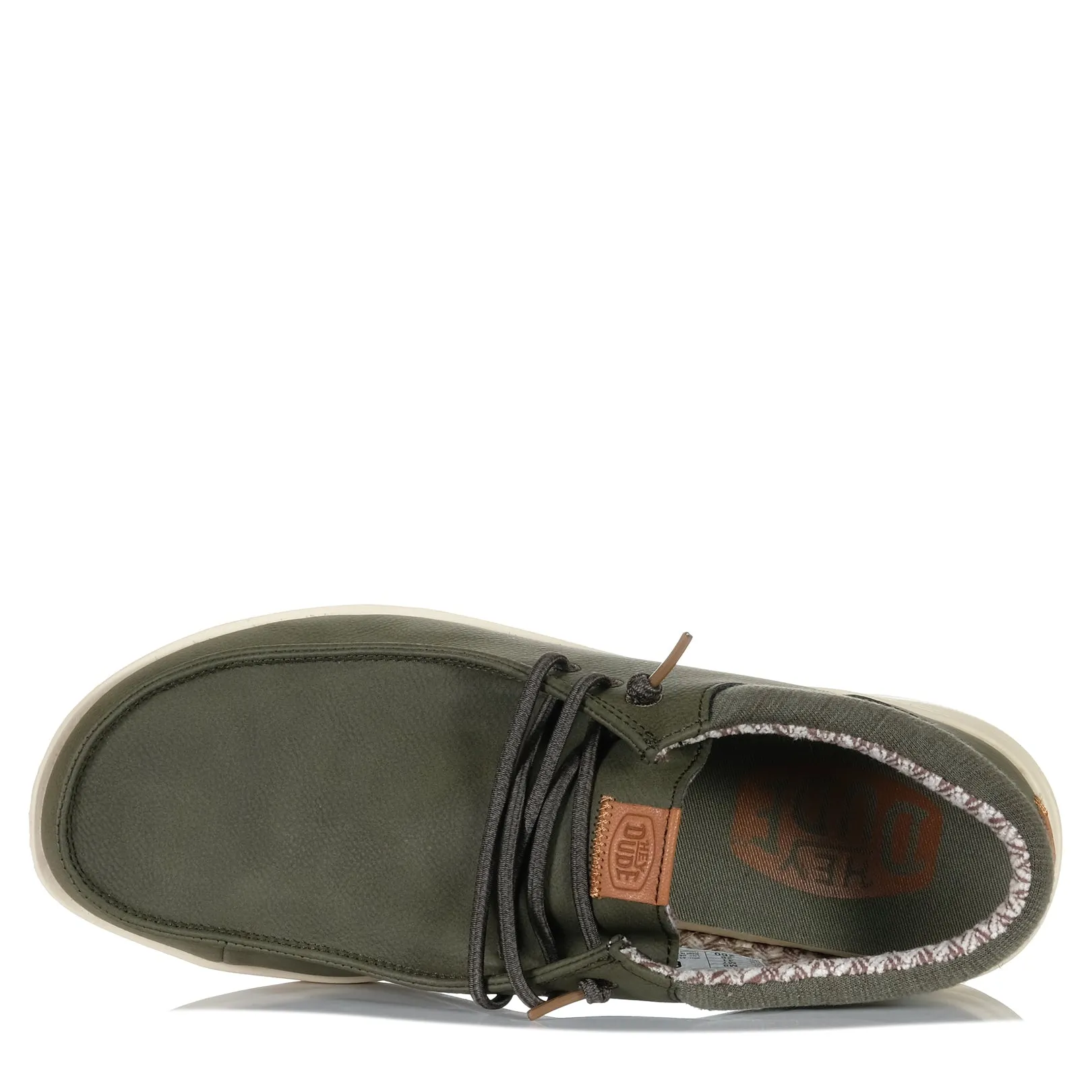 Hey Dude Mens Paul Classic Olive