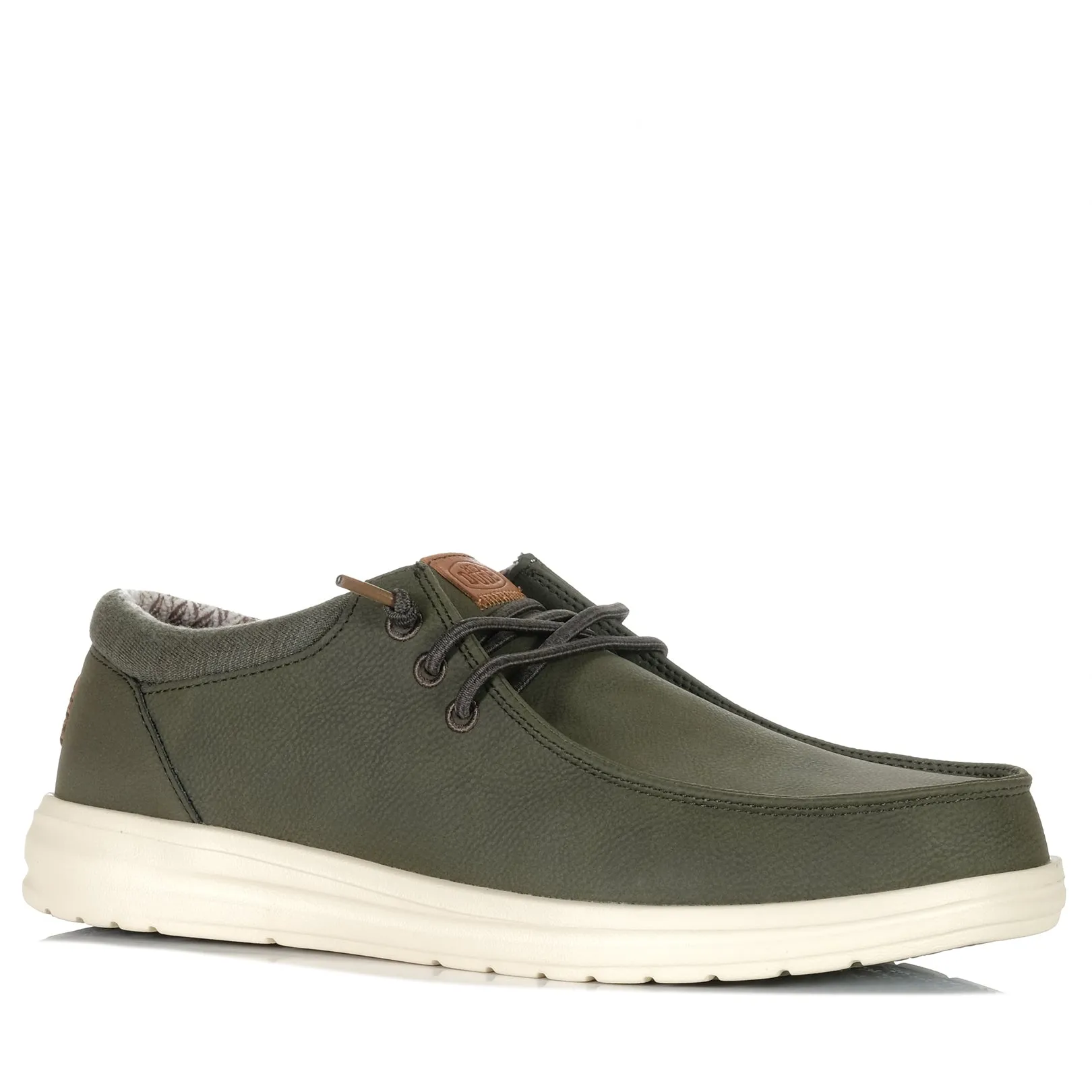 Hey Dude Mens Paul Classic Olive