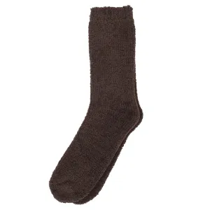 Kashwere Ankle Calf Walnut Spa Socks Chenilla Classic