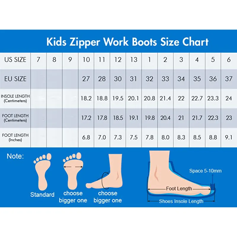 Kids Classic Lace Up Waterproof Comfort Work Boot Scholl Shoes (Toddler/Little Kid/Big Kid) | A05