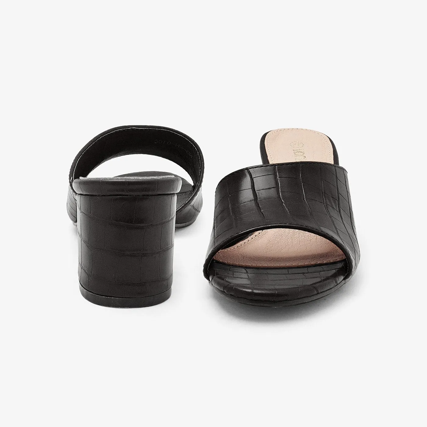 Ladies Block Heels