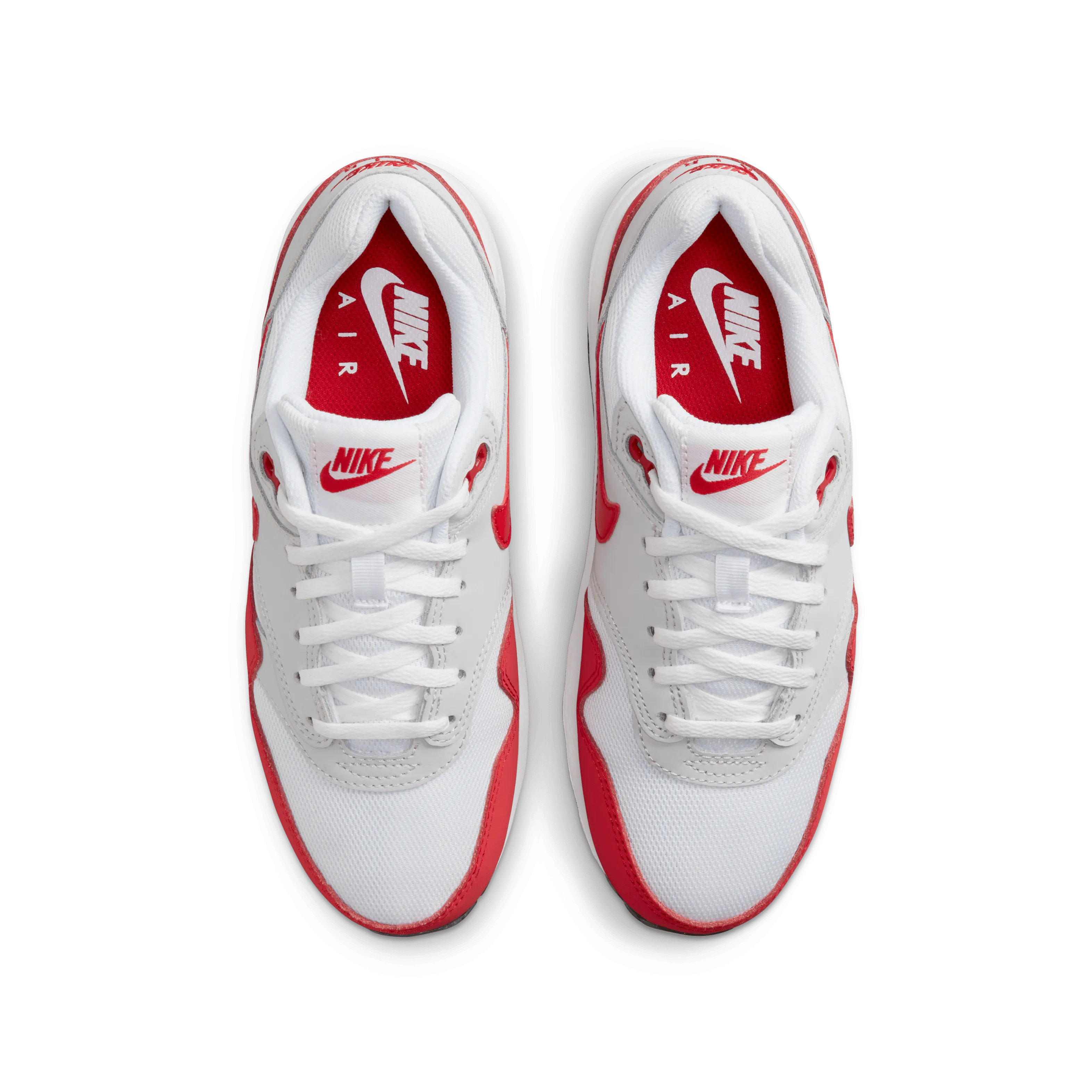 Nike - Boy - GS Air Max 1 - Grey/University Red/White