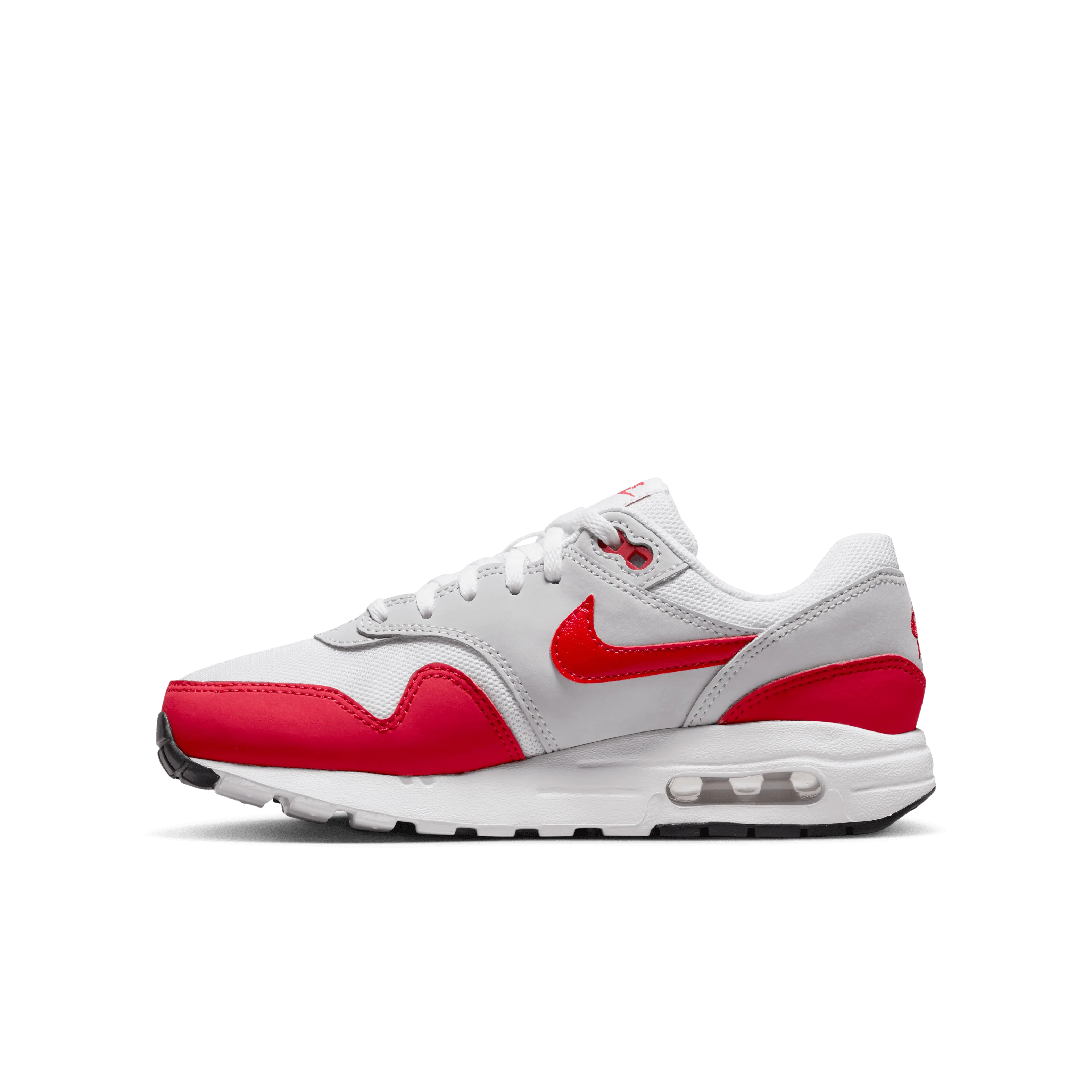 Nike - Boy - GS Air Max 1 - Grey/University Red/White