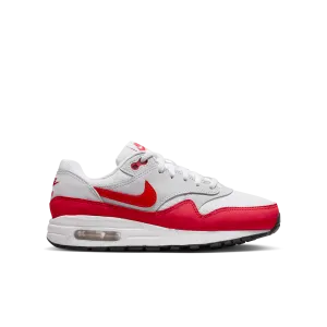 Nike - Boy - GS Air Max 1 - Grey/University Red/White