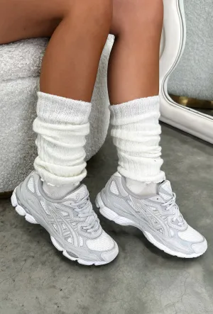 Nila Leg Warmers - White