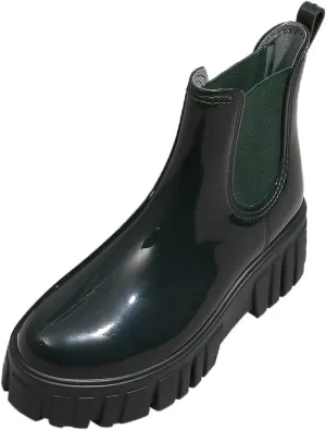 Rain Boots for Women Waterproof Short Boots Platform Ankle Booties Rubber Rain Boots Fishing Boots For Men