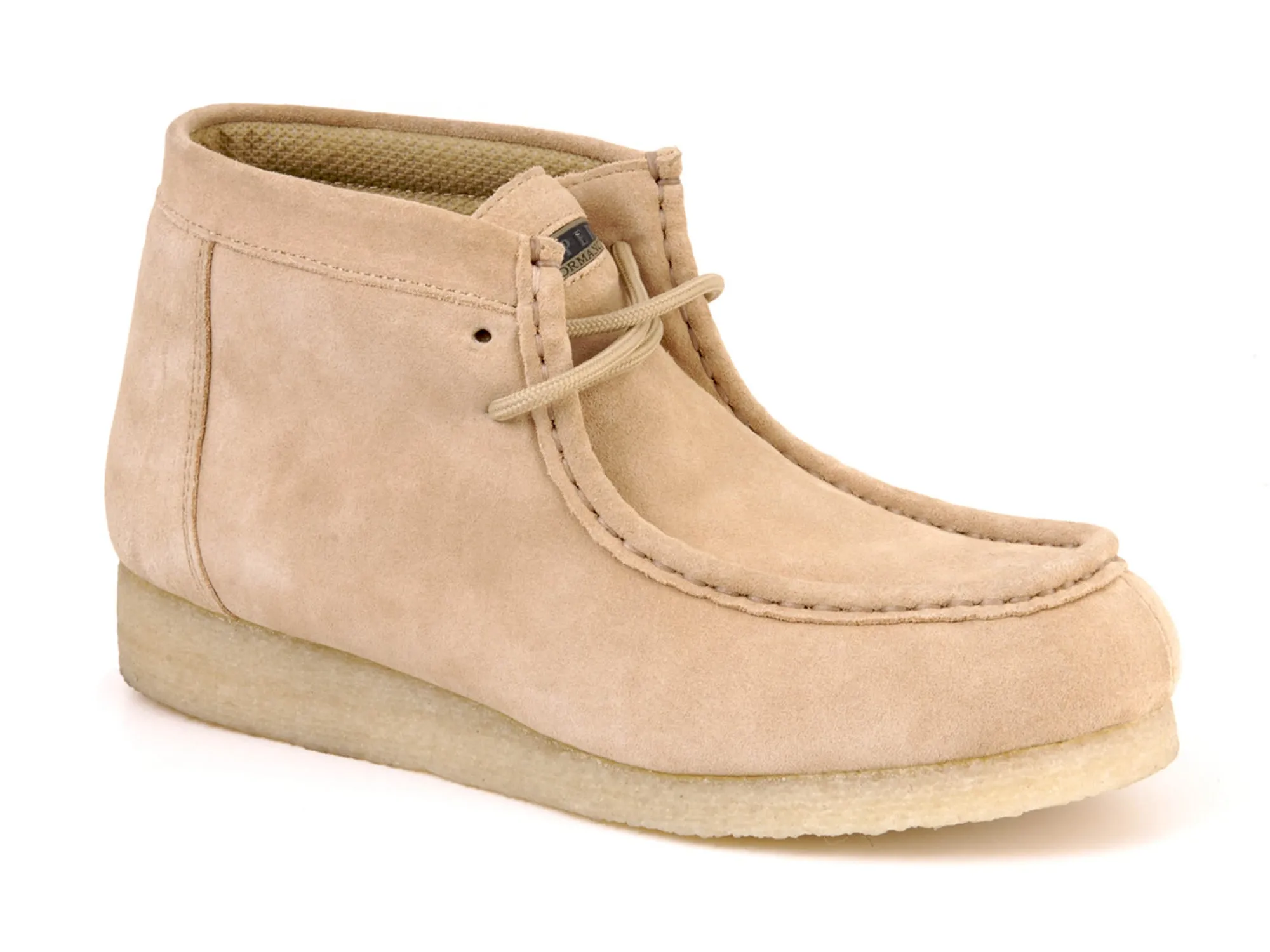 Roper Womens Gum Sticker Sand Suede Chukka Boots