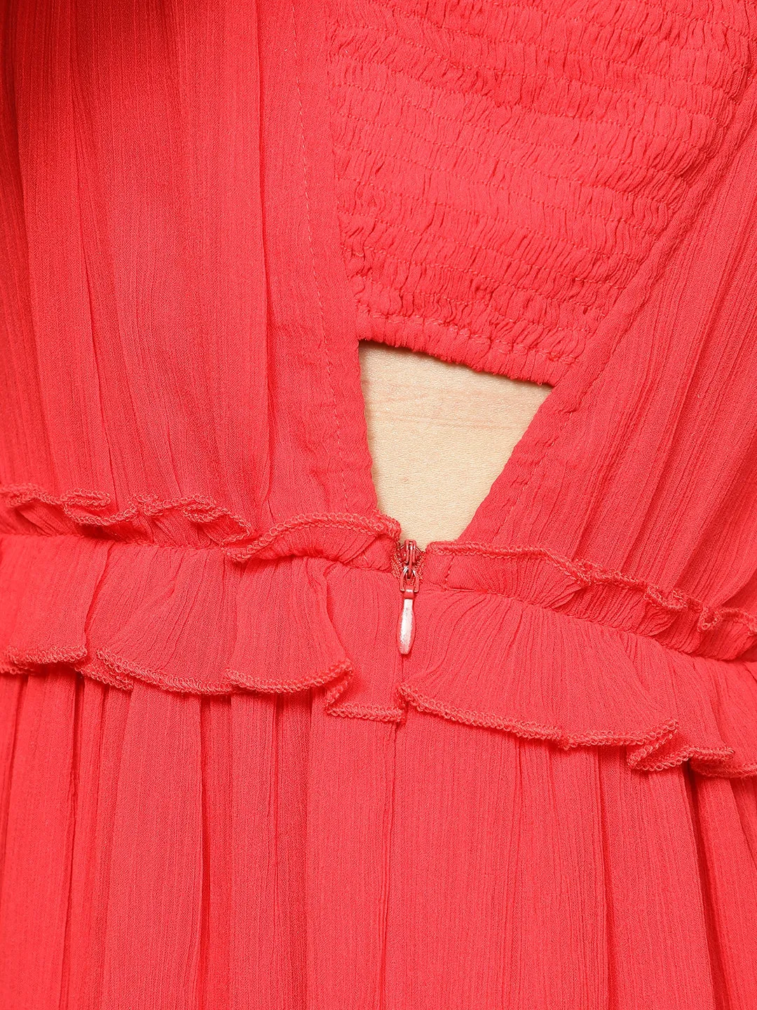 Rosy Red Dress