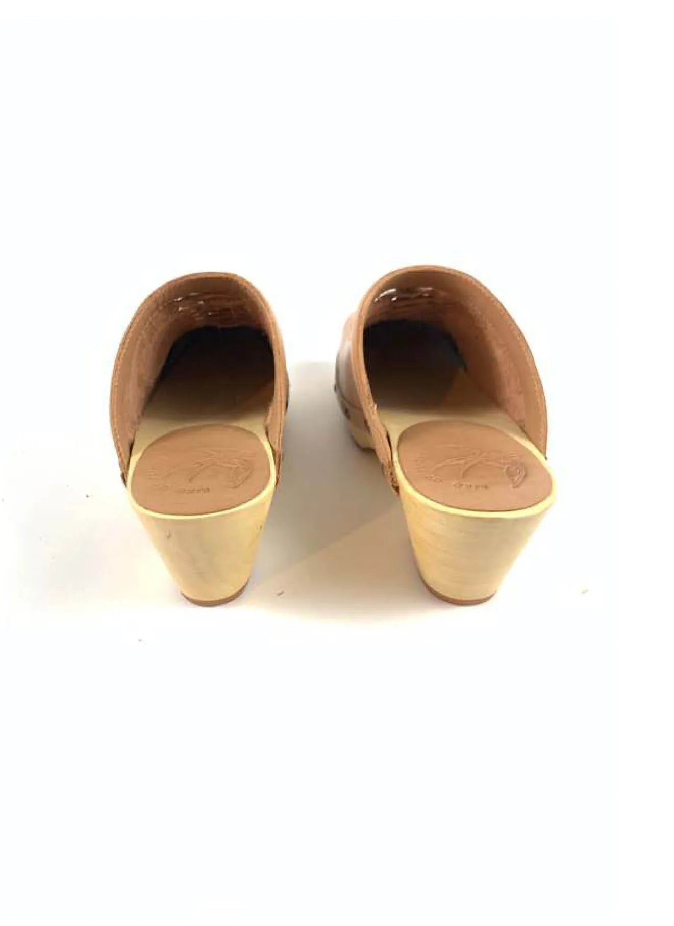 Sally Natural Leather Clog