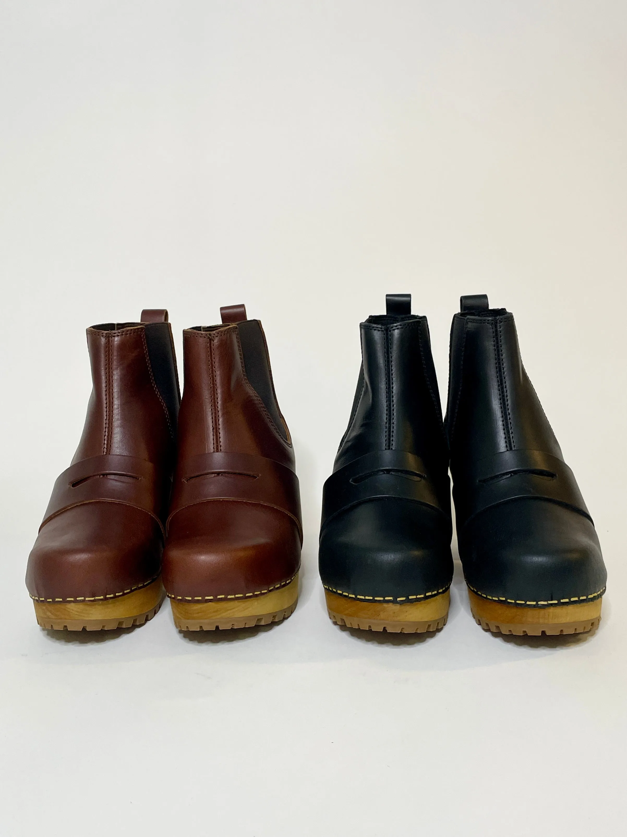 Sanita Wood-Penny Chunk Boot Brown