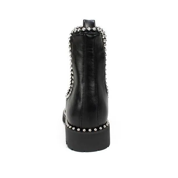 Seven Dials Shelley Studded Ankle Booties