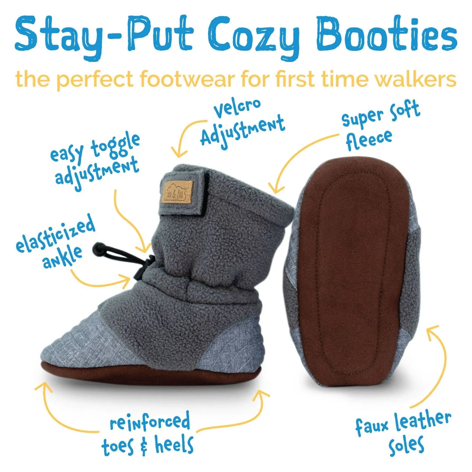 Stay Put Cozy Booties