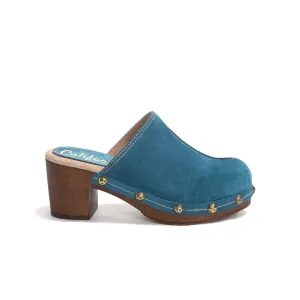 Susan | Ocean Blue Suede