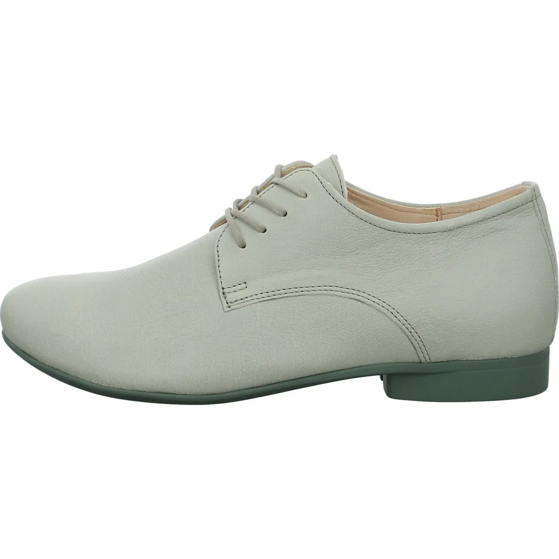 Think! Women's 3-000412-7050 Lace-up Guad 2 Leather Shoes Bosco Beige