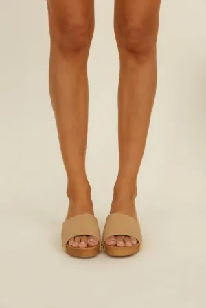 VERALI Lucila Clogs Beige Nubuck