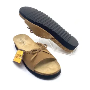 Vintage Cudas Women's Dune Nubuck Cork Platform Slides
