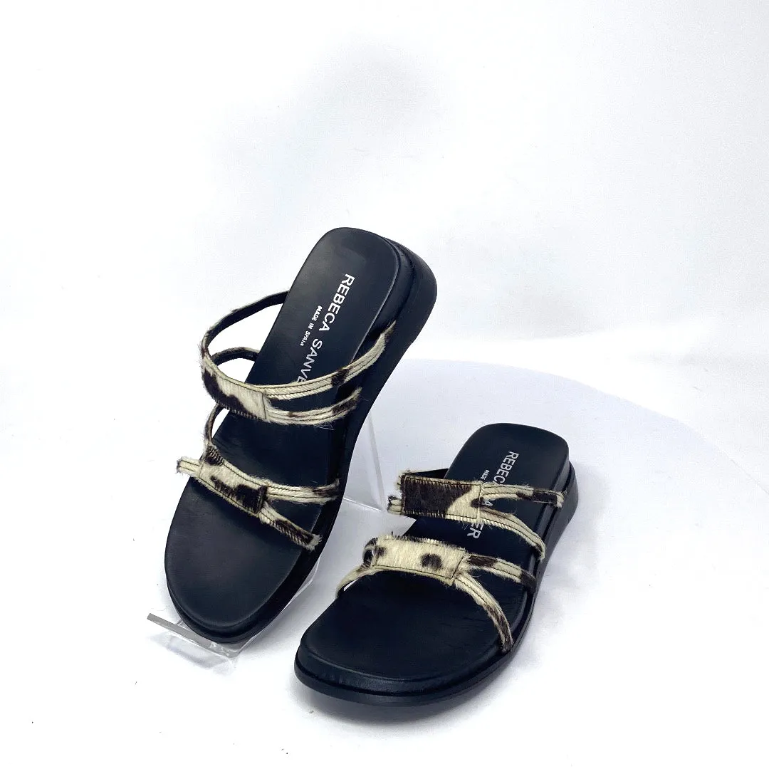 Vintage Rebeca Sanver  Angel Flat Wedge Sandal