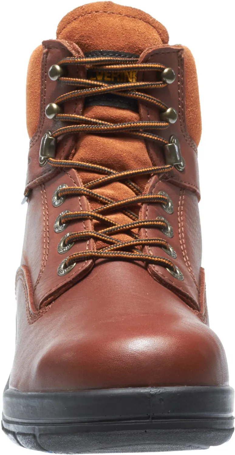 Wolverine Mens Durashock SR Brown Leather Work Boots