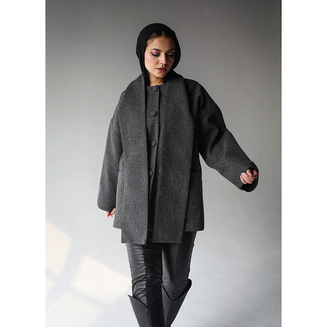 wool scarf jacket