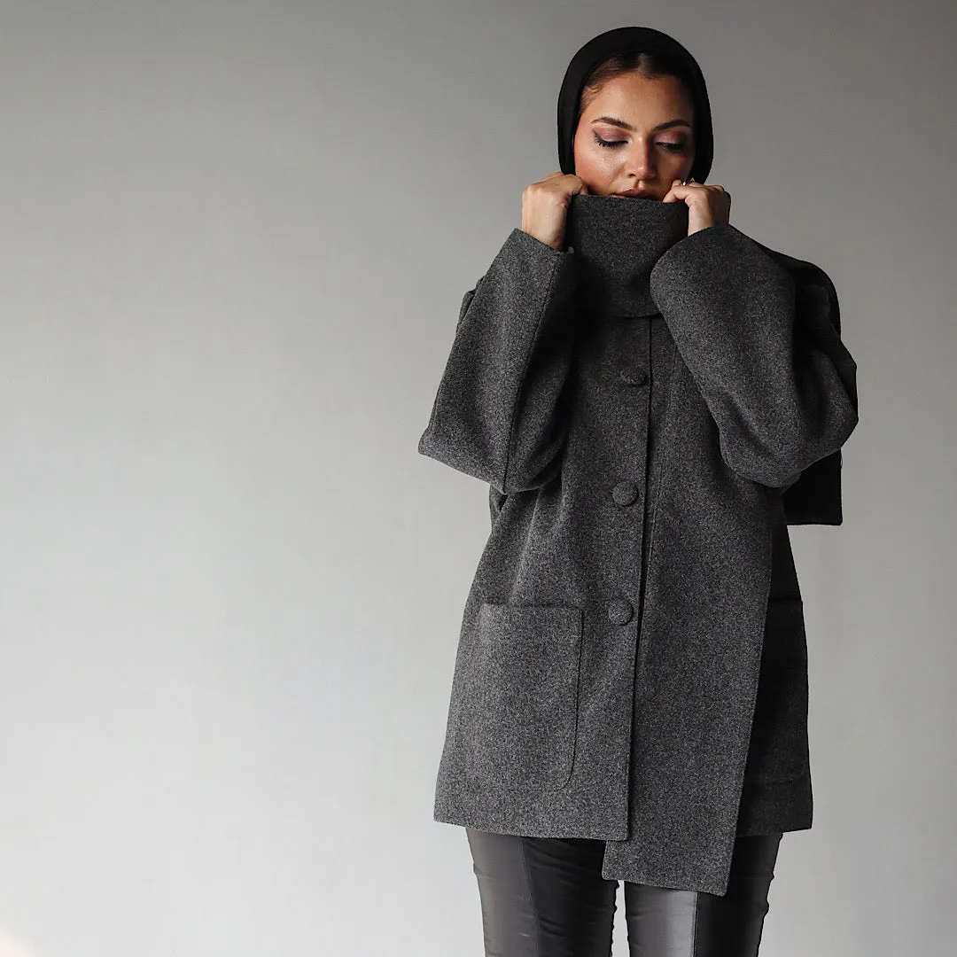 wool scarf jacket
