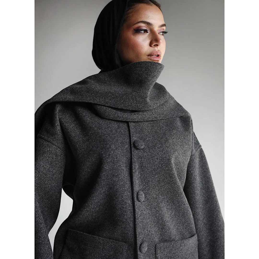 wool scarf jacket