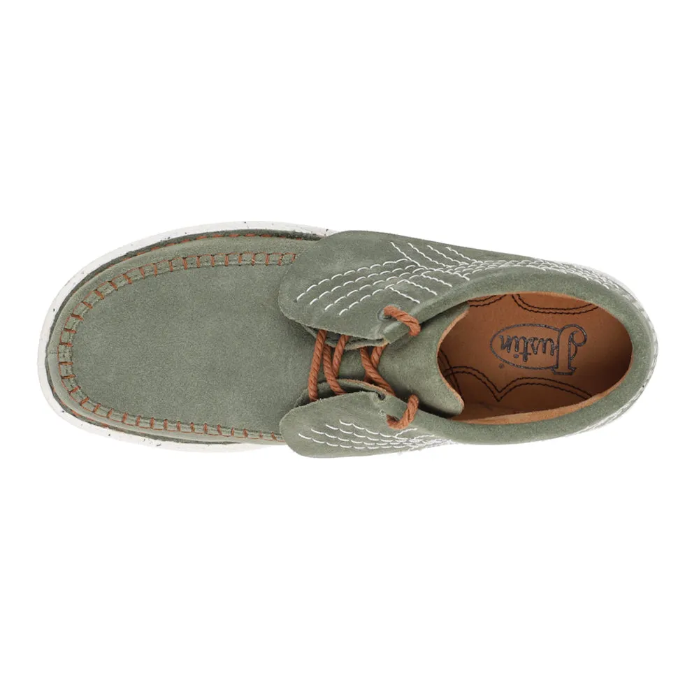 Zila Embroidered Moccasin Booties